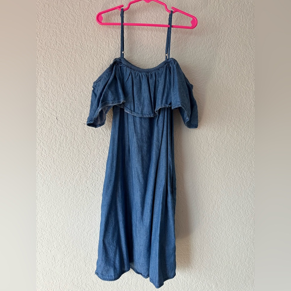Denim dress for women